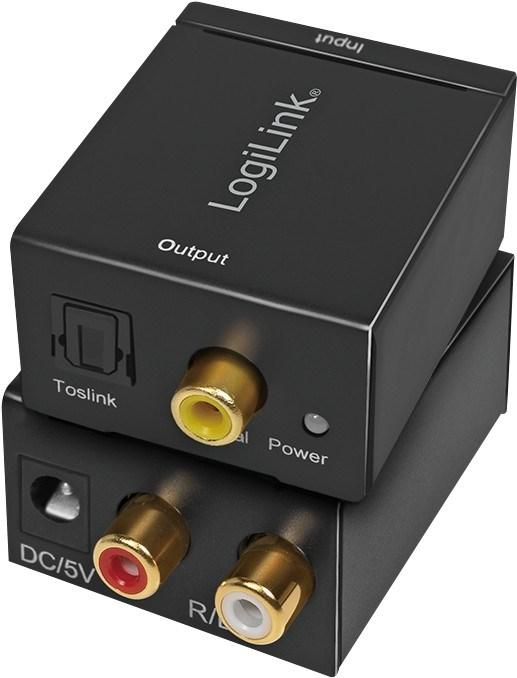LogiLink Convertitore audio analogico (Analogico -> Digitale)