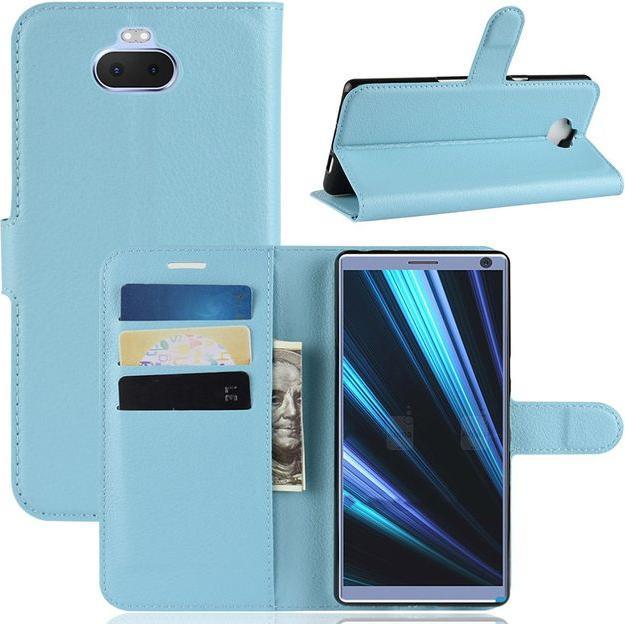 Productafbeelding MU Classic Litchi Leren Boekomslag Serie (Sony Xperia 10 Plus)