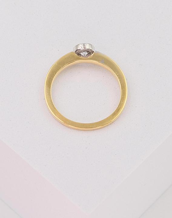 Actual product image Muau Ring frame setting (52, 950 Platinum)