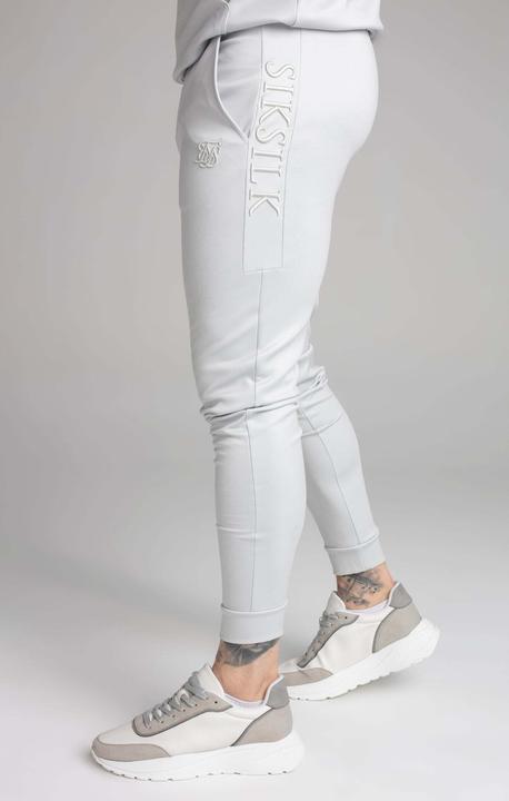 Produktbild Siksilk Sweatpants Grey Embroidered Panel Cuffed Pant (XXL)