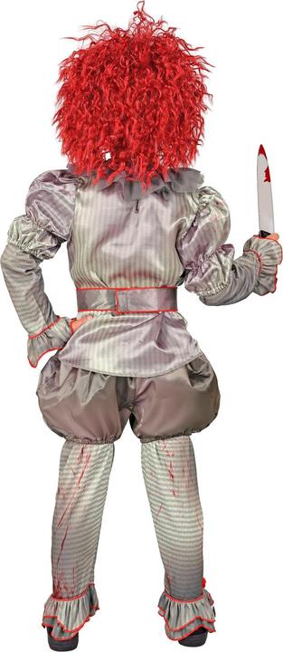 Produktbild Widmann Killer Clown Hemd, Hose, Shorts, Gürtel, Überschuhe Kinderkostüm (140)