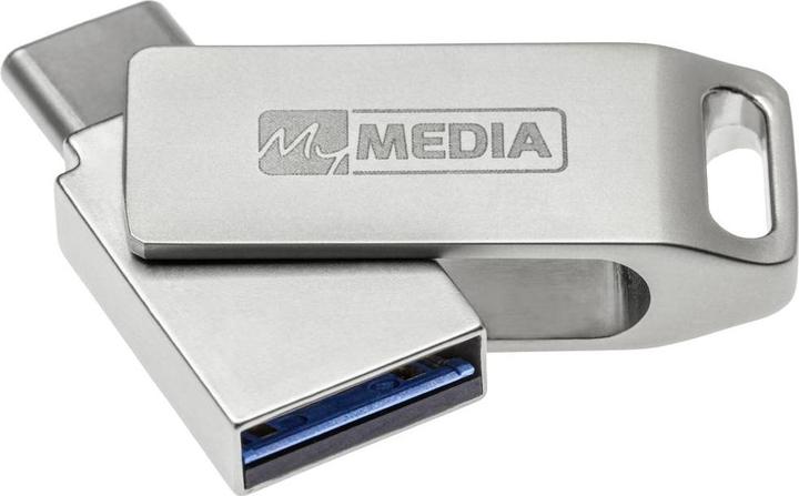 Immagine prodotto MyMedia Chiavetta USB 3.2 OTG 16GB, Tipo A-C, My Dual, argento (16 GB, USB-A, USB-C, USB 3.2)