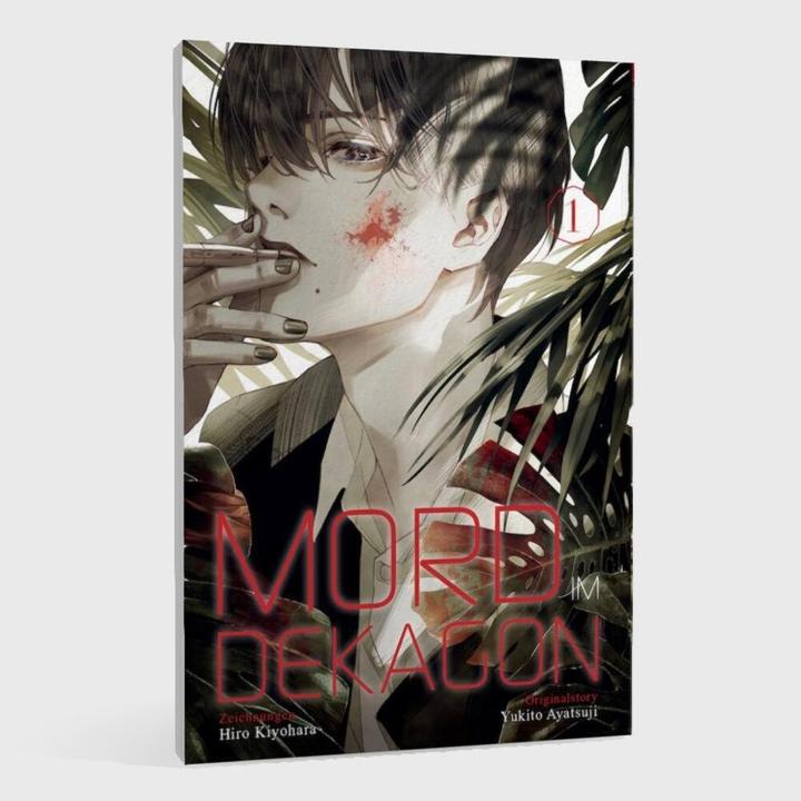 Immagine prodotto Mord im Dekagon 1 (Tedesco, Yukito Ayatsuji, Hiro Kiyohara, 2023)