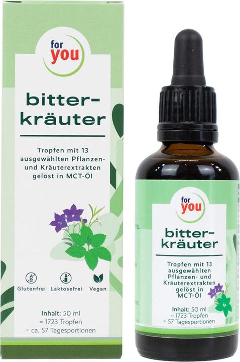 Produktbild For You bitterkräuter tropfen (1 Stück, Tropfen)