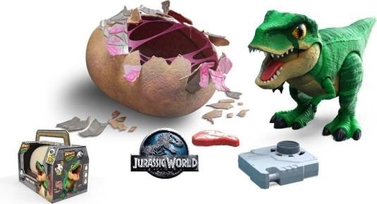 Produktbild Spin Master Jurassic Interactive Hatching Dino - GR?N