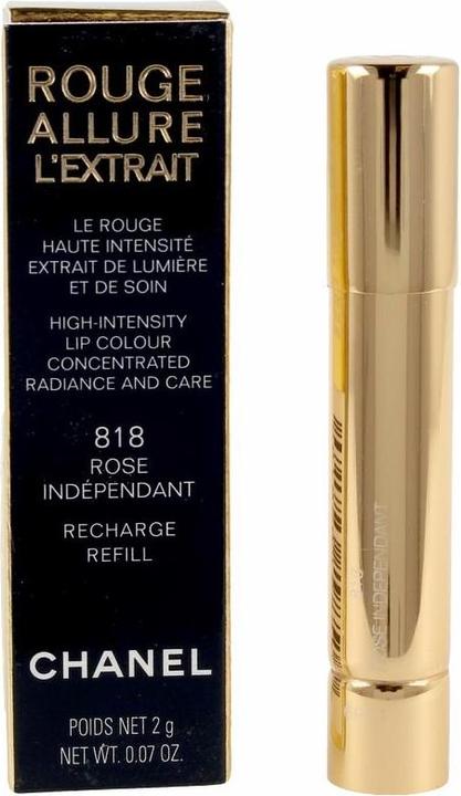 Actual product image Chanel Rouge Allure L'Extrait Recharge No 818 (818 Rose Indépendant)