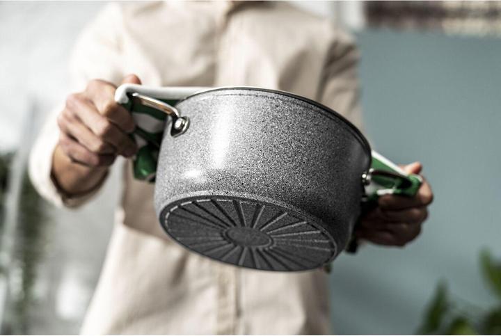 Produktbild Ballarini 75002-829-0 Kochtopf 4 7 l Rund Grau (24 cm, Kochtopf, Aluminium)