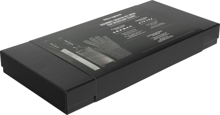Actual product image Microplane Gourmet Rasp Set with Protective Glove
