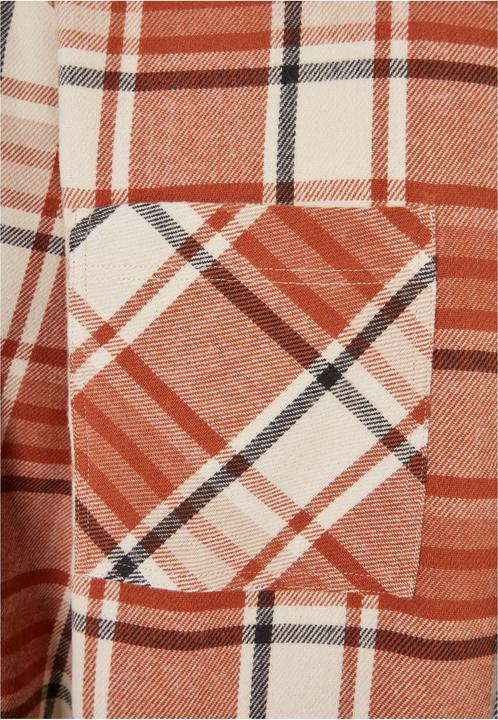 Produktbild Urban Classics Long Oversized Checked Leaves Shirt (L)