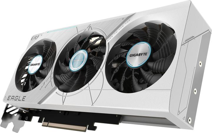 Actual product image Gigabyte GeForce RTX 4070 Super Eagle OC ICE (12 GB)