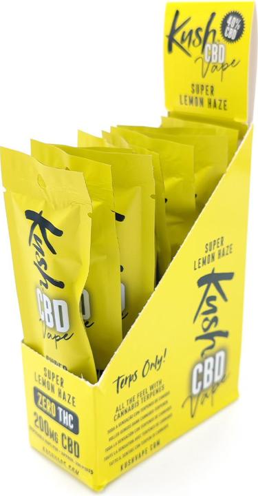 Actual product image Kush CBD Vape CBD Lemon Haze - E-cigarette (Citrus)