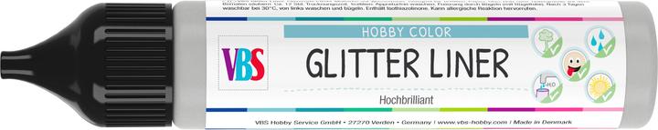 Produktbild VBS Glitter Liner (Silber-Glitter, 28 ml)