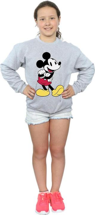 Actual product image Disney Girls Classic Mickey Mouse Sweatshirt (128)