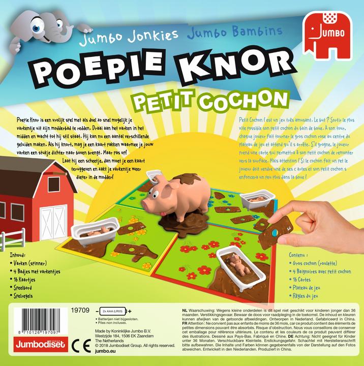 Image du produit Jumbo Poop Cochon jeu de société (Allemand, Français)