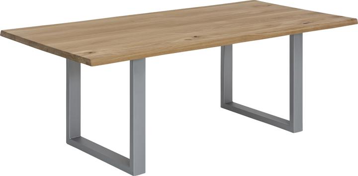 Actual product image SIT Möbel Dining table Unique wild oak silver (160 x 90 x 76 cm)