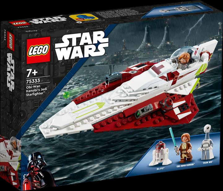 Produktbild LEGO Obi-Wan Kenobis Jedi Starfighter (75333, LEGO Star Wars)