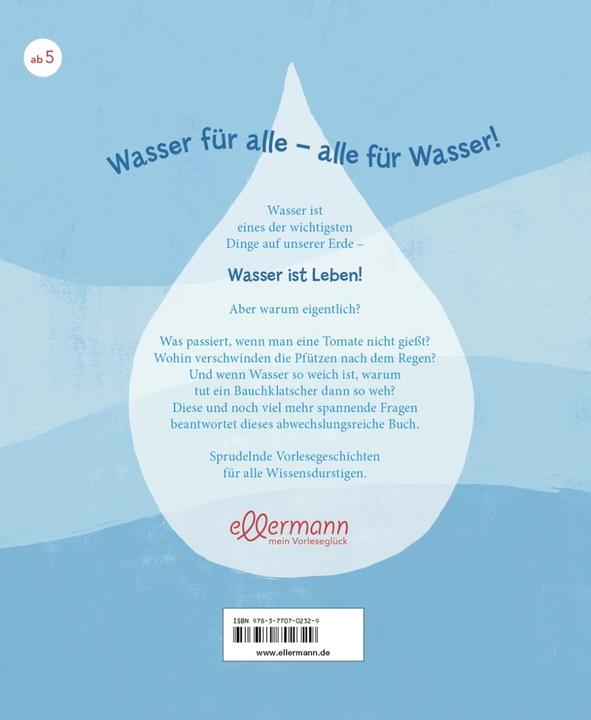 Produktbild Wasser - Geschichten zum Planschen, Staunen und Forschen (Deutsch, Susanne Orosz, 2021)