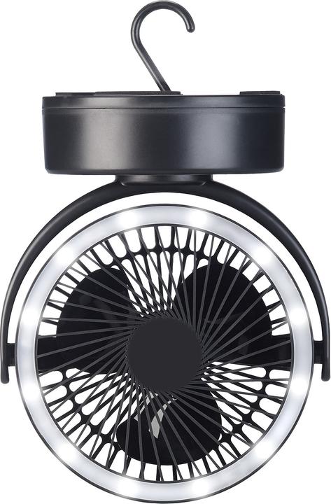 Actual product image Sichler 3in1 rechargeable camping fan