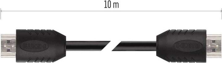 Image du produit Emos Câble HDMI haute vitesse 2.0 A mâle - A mâle 10m (10 m, HDMI)