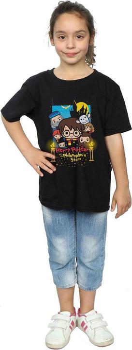 Image du produit Harry Potter T-Shirt coton Chibi pour fille (152, 158)