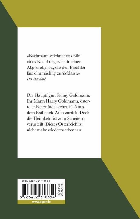 Produktbild Das Buch Goldmann (Deutsch, Ingeborg Bachmann, 2020)