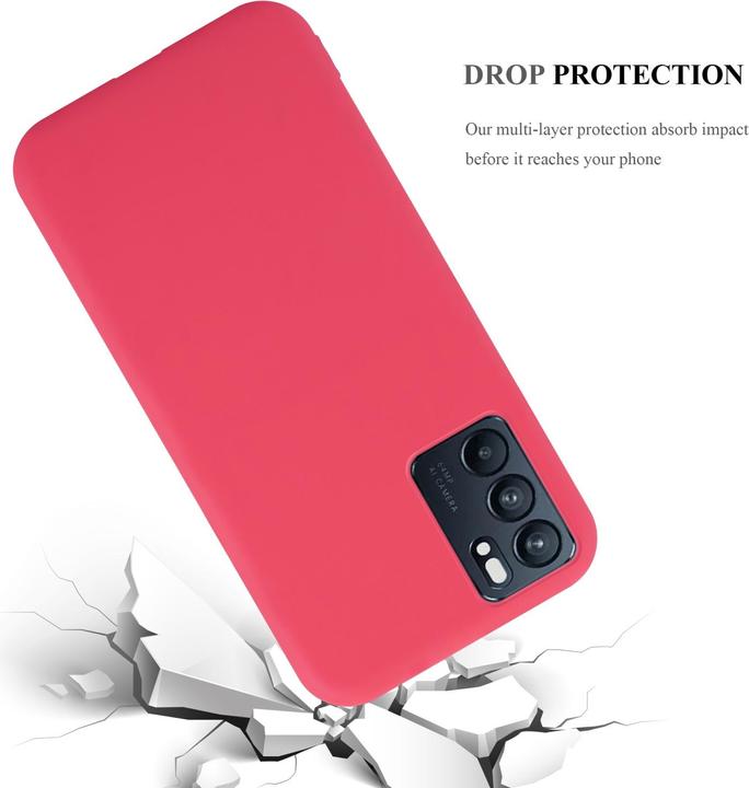 Actual product image Cadorabo TPU Candy shell (Oppo Reno 6 5G)