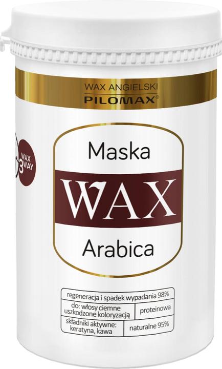 Immagine prodotto Pilomax Cera inglese, Maschera per capelli arabica per la cura del colore, 480g