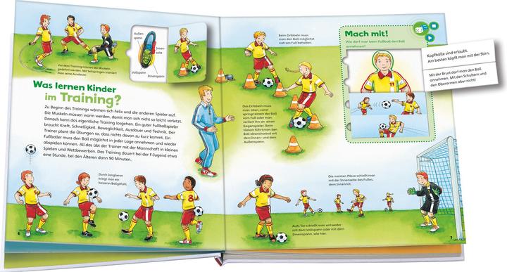 Image du produit Bookii WAS IST WAS Junior Auf geht's zum Fussball! (Allemand, Martin Lickleder, Claudia Kaiser, Andrea Constant, 2018)