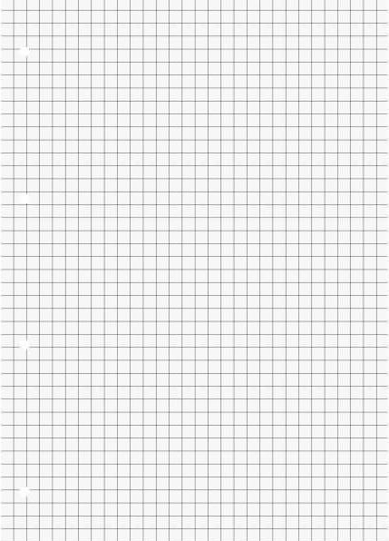 Actual product image College pad ruled 7 squared without margin DIN A4 without (A4, Checked)