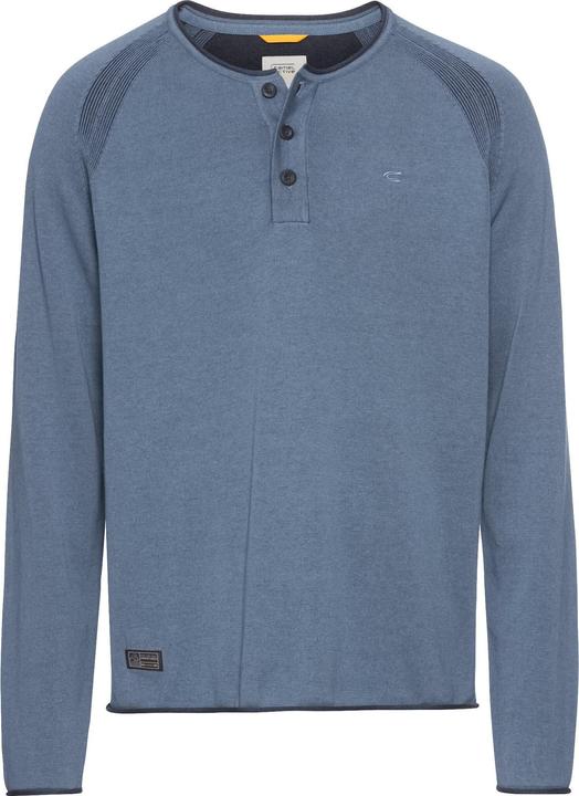Camel Active Henleyshirt aus zertifiziertem Organic Cotton (S)