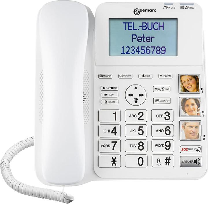 Immagine prodotto Geemarc Telefono per anziani con cavo CL595