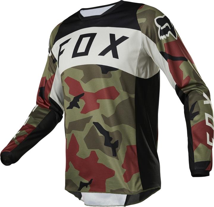 Produktbild Fox JERSEY 22 180 BNKR GRN CAMO S (S)