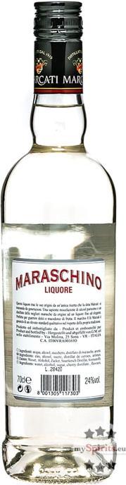 Actual product image Marcati Maraschino Italian cherry liqueur
