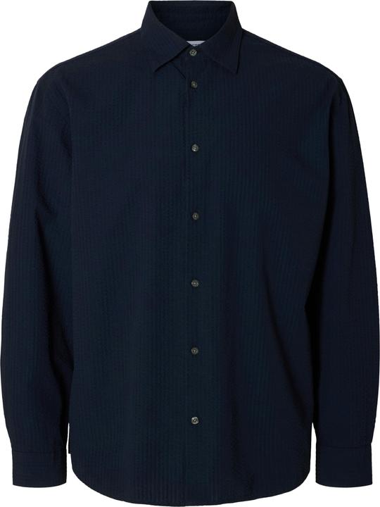 Selected Homme Seersucker Langarmhemd