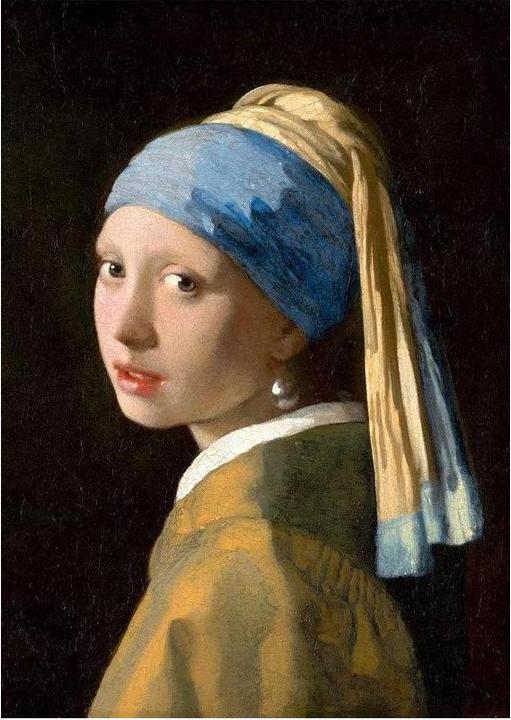 Productafbeelding Enjoy Puzzle ENJOY-1164 - Johannes Vermeer: Het meisje met de parel, legpuzzel, 1000 stukjes (1000 onderdelen)