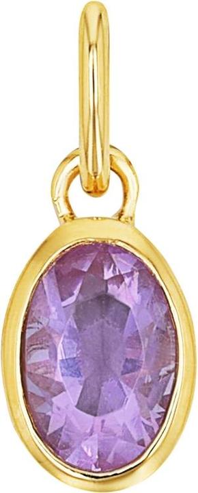 Image du produit Amor Pendentif Cupidon pour femme, argent sterling 925, verre (Argent 925)