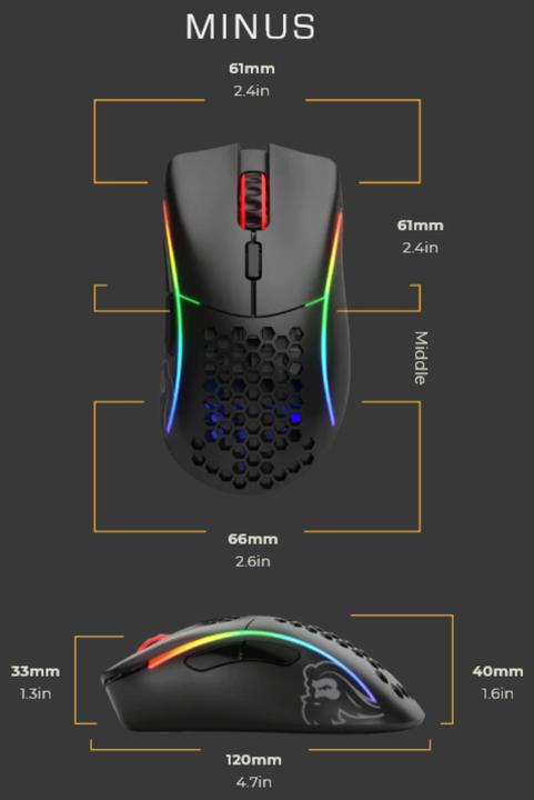 Immagine prodotto Glorious PC Gaming Race Model D- (Senza fili)