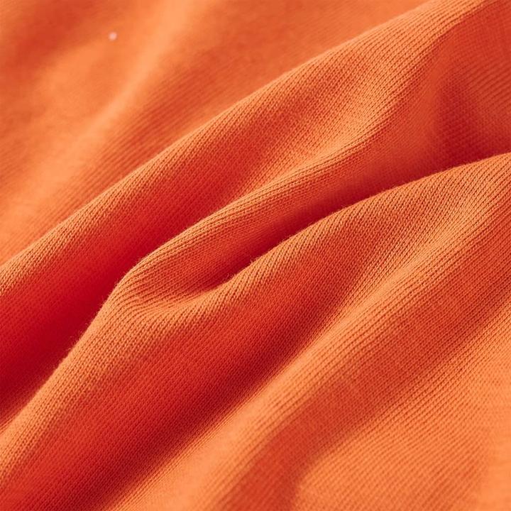 Produktbild VidaXL Kinder-Langarmshirt Dunkelorange 92,Material: 100 (92)