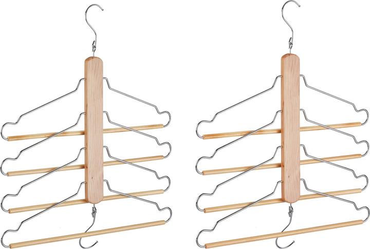 Actual product image Relaxdays Multi Clothes Hangers (2 x)