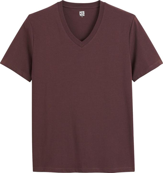 Produktbild La Redoute Collections T-Shirt mit V-Ausschnitt (S)