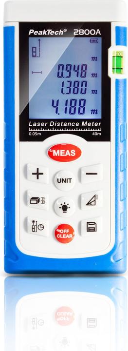 Image du produit Peaktech Télémètre laser P 2800 A (40 m, 50000000 nm)