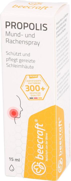 Image du produit Sanhelios beecraft Spray buccal et pharyngé à la propolis, solution de 15 ml (15 ml)