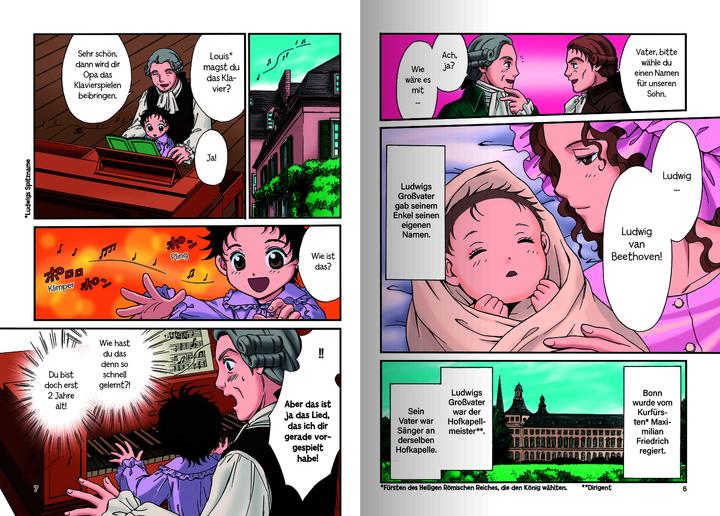 Immagine prodotto MANGA-Biografien - Beethoven (Tedesco, Casa editrice Ullmann Media, 2025)