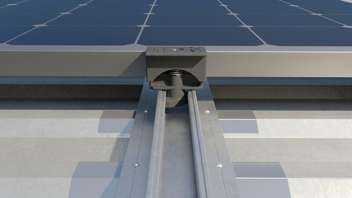 Actual product image Fischer Mittel/Endkl. Uni.vorm. PM U 30-50 AL sw (50 mm)