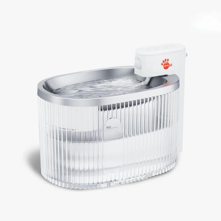 Immagine prodotto AstroPet Fontana di abbeveraggio per animali domestici senza fili della serie Pisces (2.50 l)