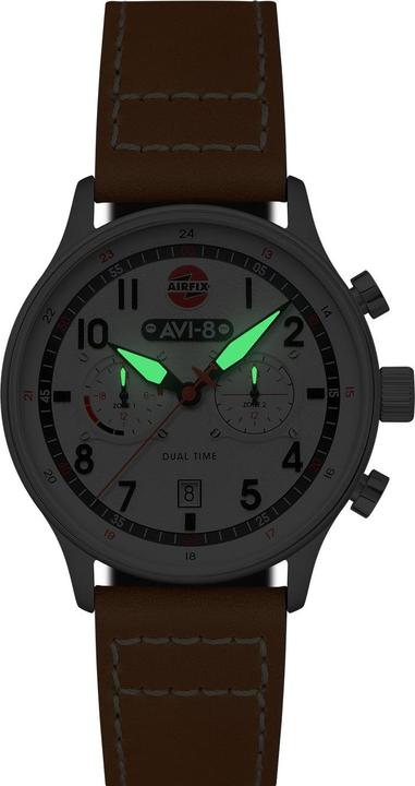 Image du produit AVI-8 AV-4088-06 Hawker Hurricane Dual-Time (Montre pilote)