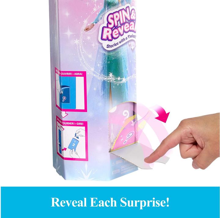 Actual product image Disney Princess The Ice Queen Spin & Reveal Elsa