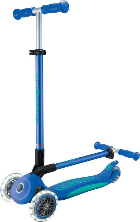 Actual product image Globber Mini Primo Foldable Plus s Navy Blue Emerald Green