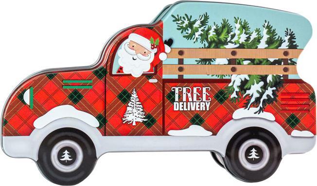 Immagine prodotto miniSchoggi Scatola di biscotti Santa Car Tree Delivery, 190 x 63 x 110 mm