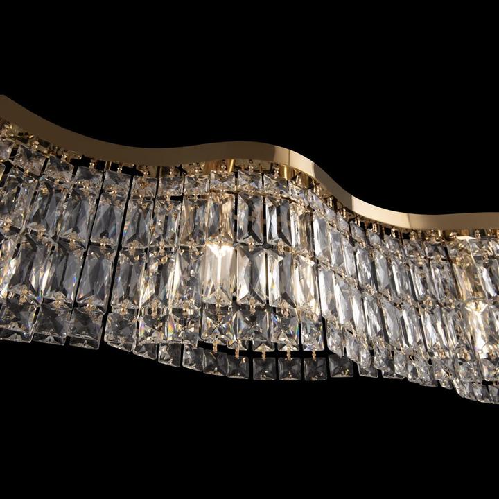 Actual product image Maytoni Dune Pendant Light, Pendant 6x E14 Gold Colour (E14)